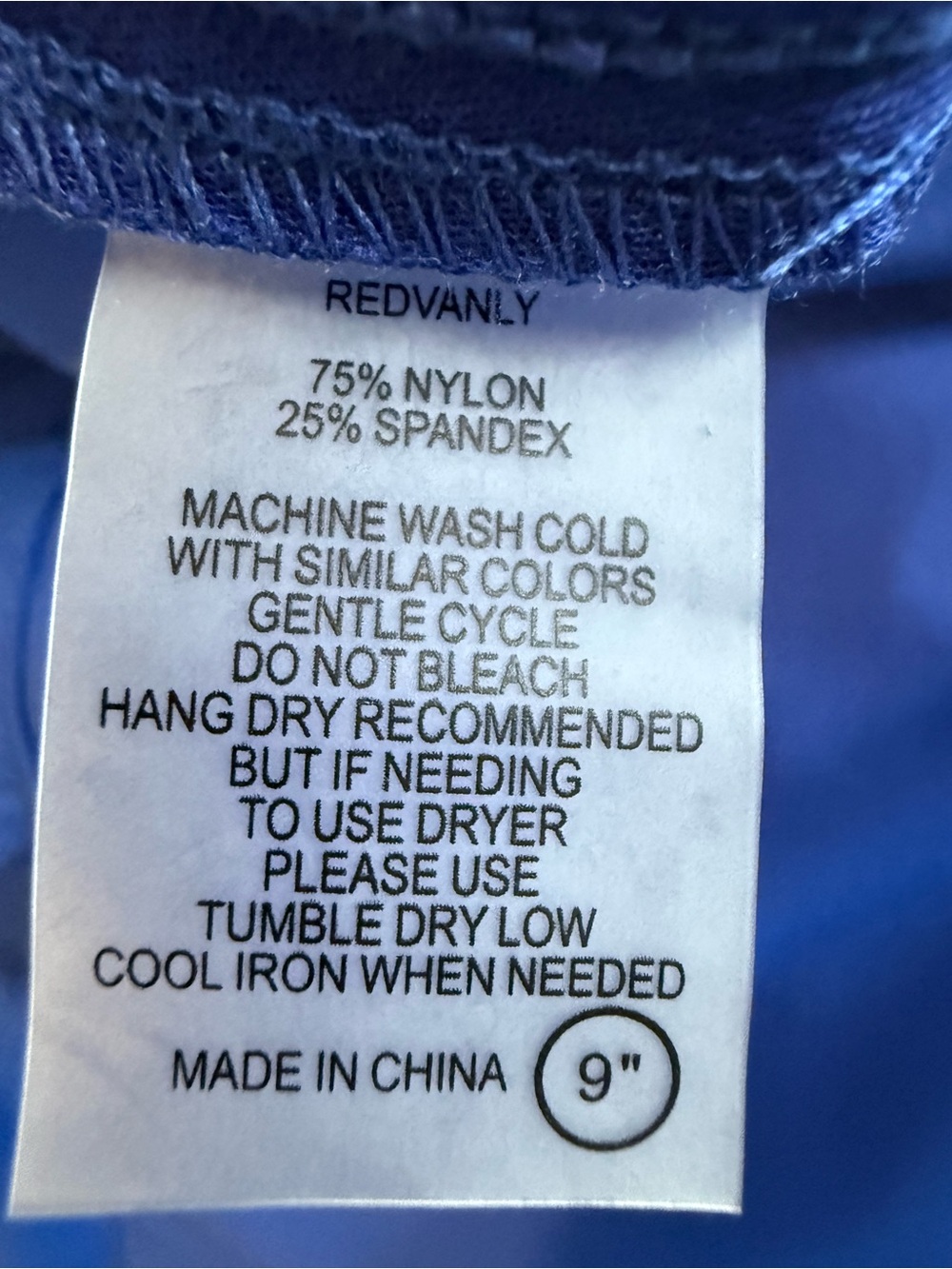 REDVANLY Hanover Golf Shorts Olympic Blue 9” Inseam - Picture 6 of 11